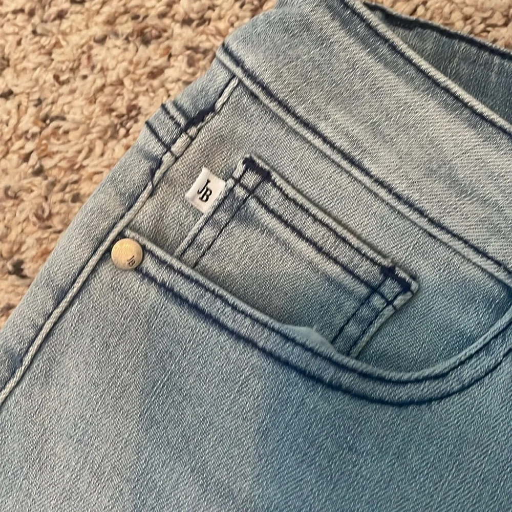 Judy Blue Jean Shorts with Ombré Effect Sz XL frayed hem - Picture 5 of 7